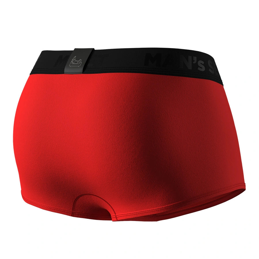 Sport Trunk, w/fly, Red