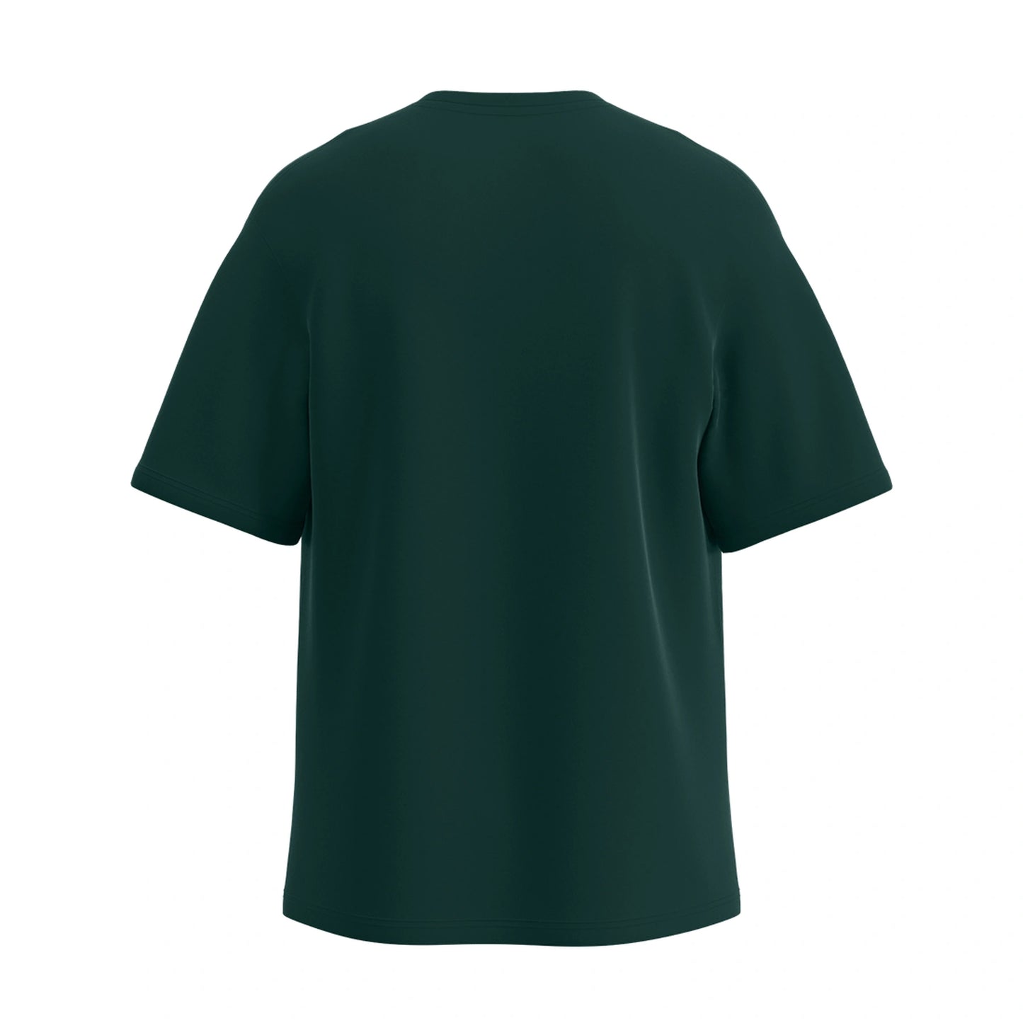 Soft Cotton Oversized T-Shirt, Forest Green