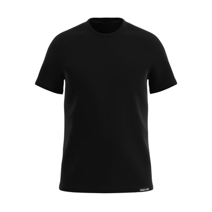 Super-soft Crew Neck T-Shirt, Black