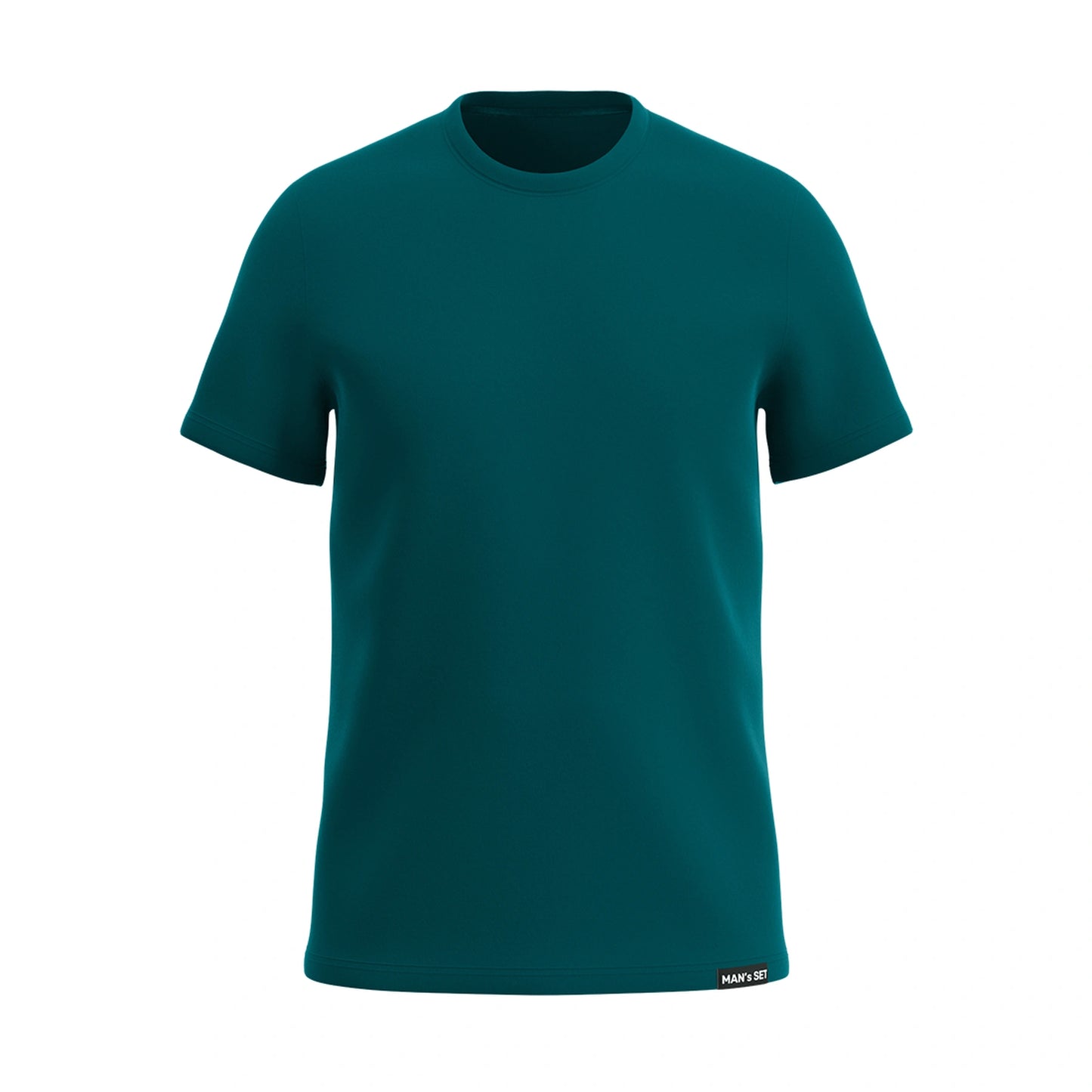 Super-soft Crew Neck T-Shirt, Forest Green