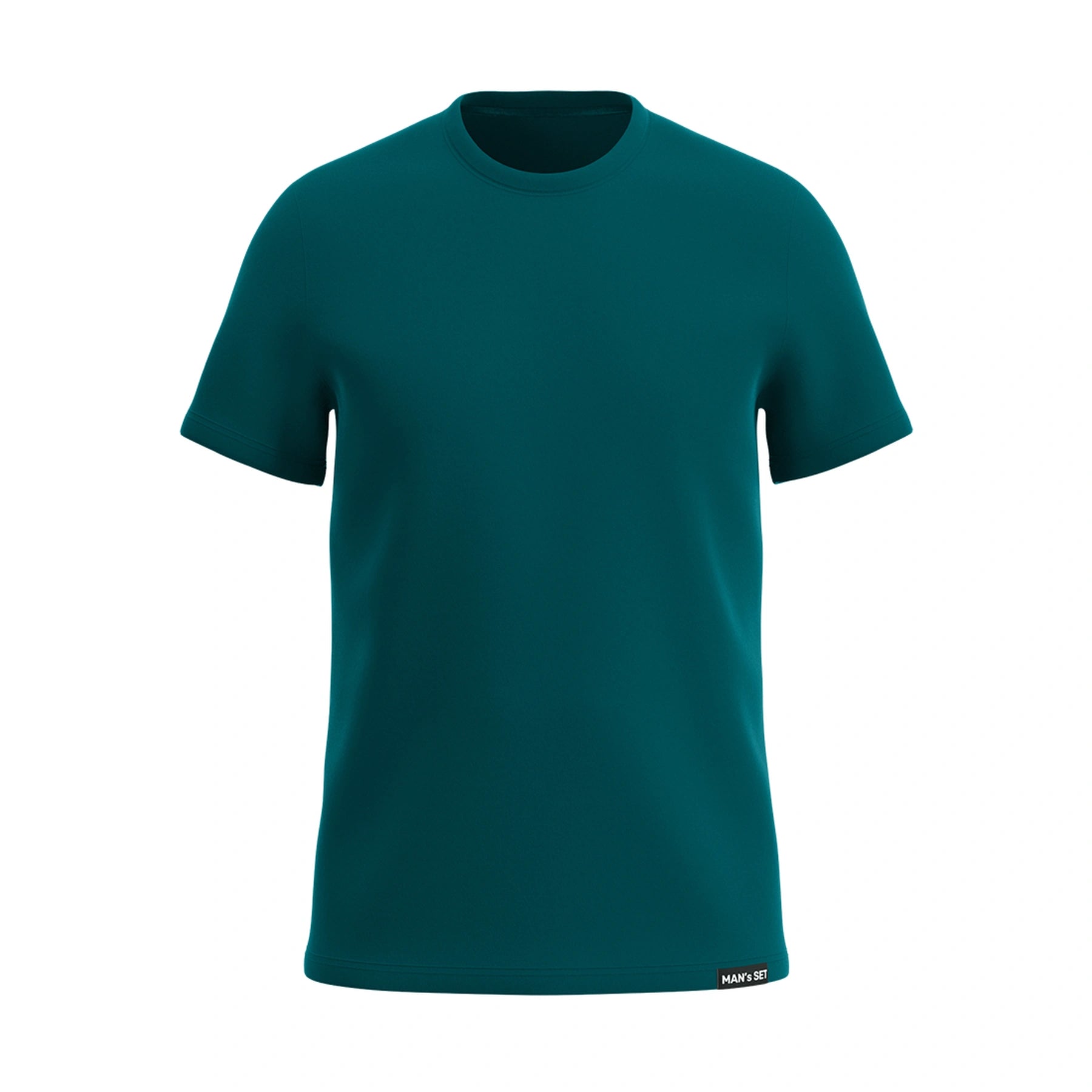 Camiseta de cuello redondo Super-soft Verde Bosque