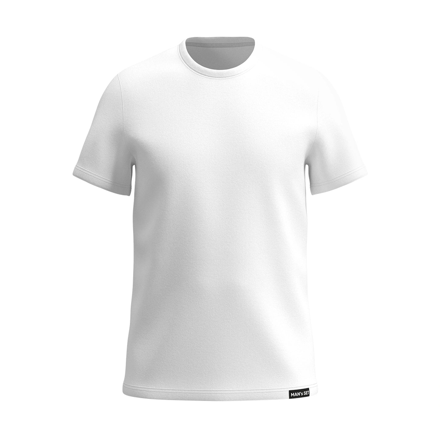 Super-soft Crew Neck T-Shirt, White