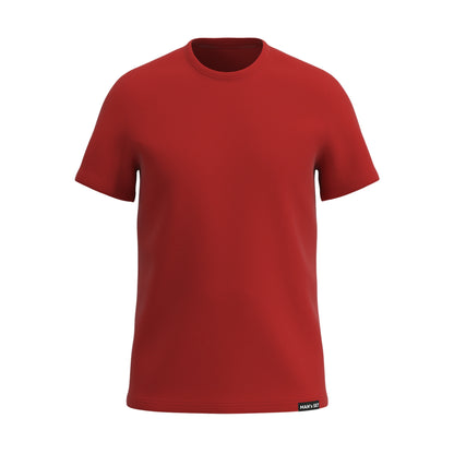 Super-soft Crew Neck T-Shirt, Red