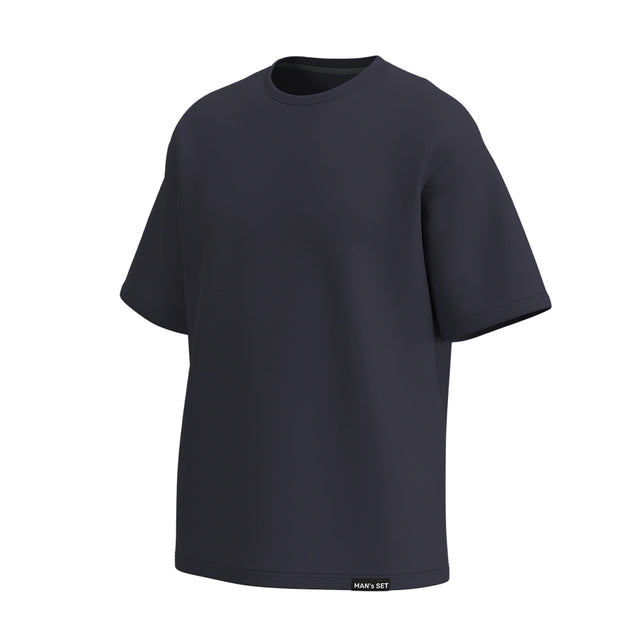 Soft Cotton Oversized T-Shirt, Graphite