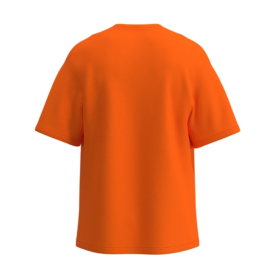 Soft Cotton Oversized T-Shirt, Orange