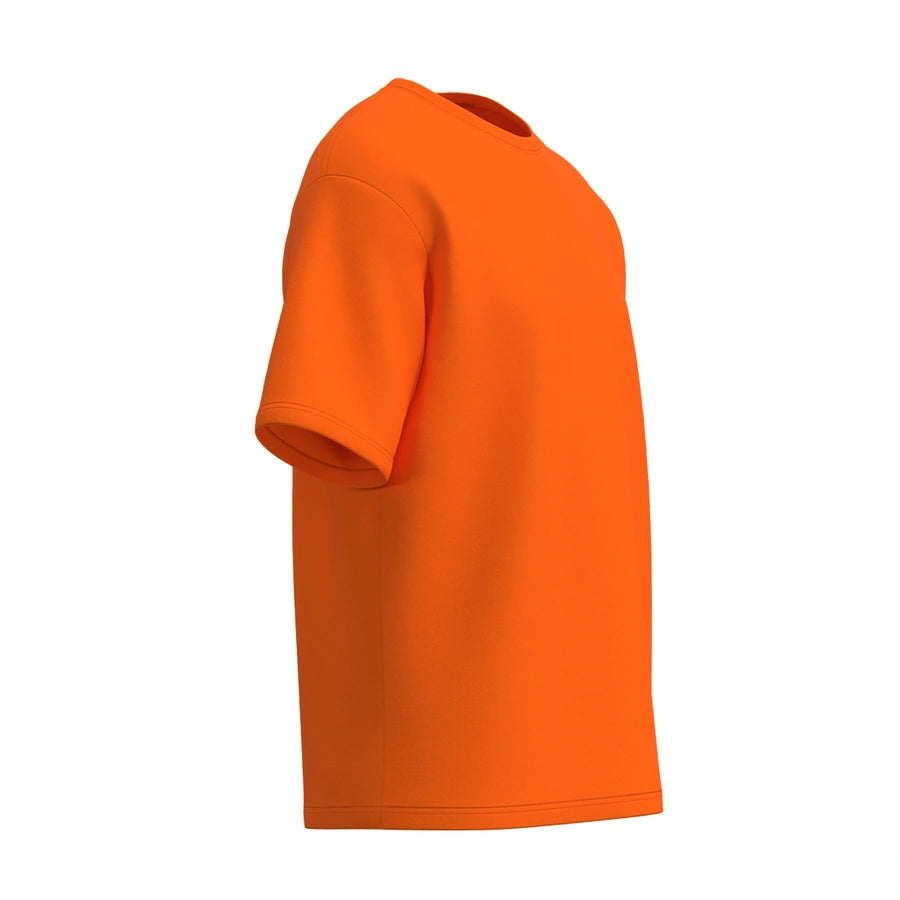 Soft Cotton Oversized T-Shirt, Orange