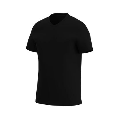 Kids Super-soft V-Neck T-Shirt, Black