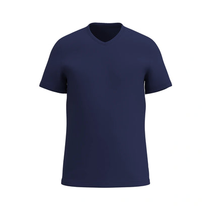 Kids Super-soft V-Neck T-Shirt, Navy