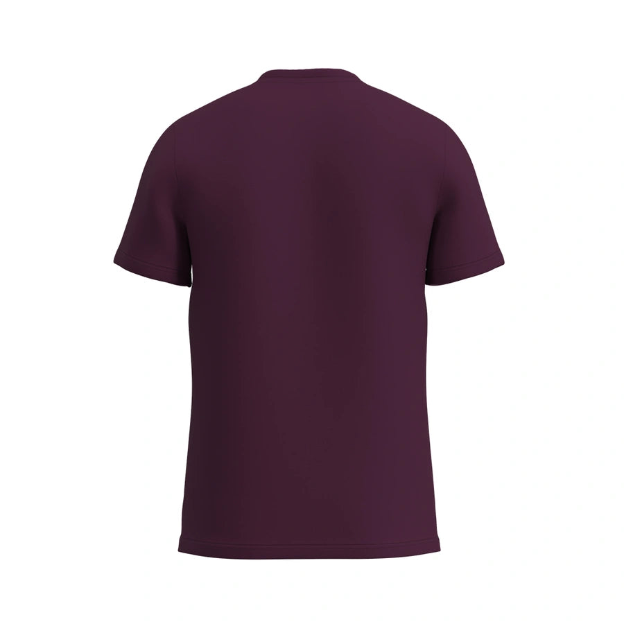 Kids Super-soft V-Neck T-Shirt, Plum