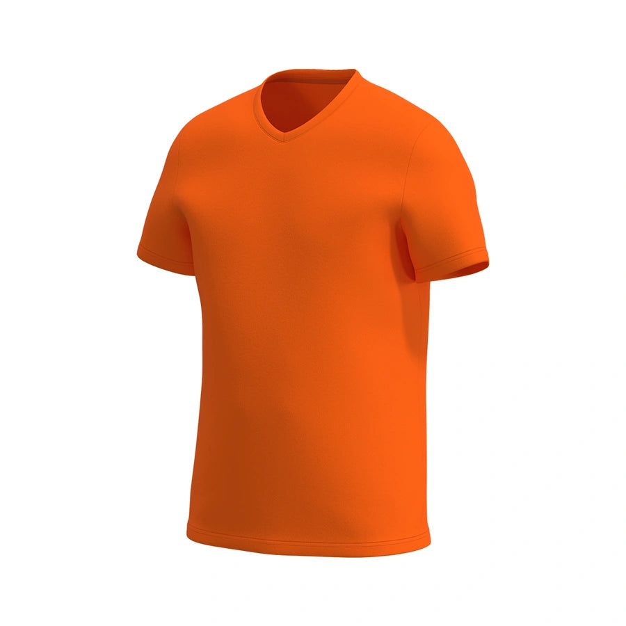 Kids Super-soft V-Neck T-Shirt, Orange