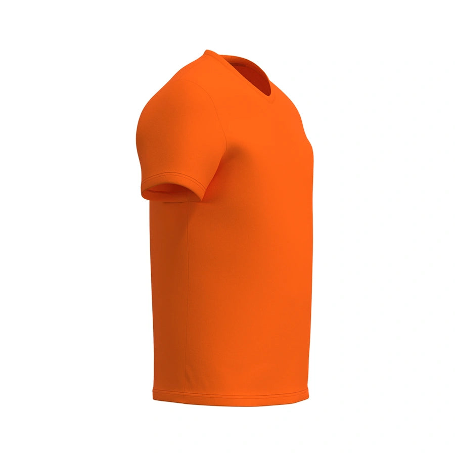 Kids Super-soft V-Neck T-Shirt, Orange