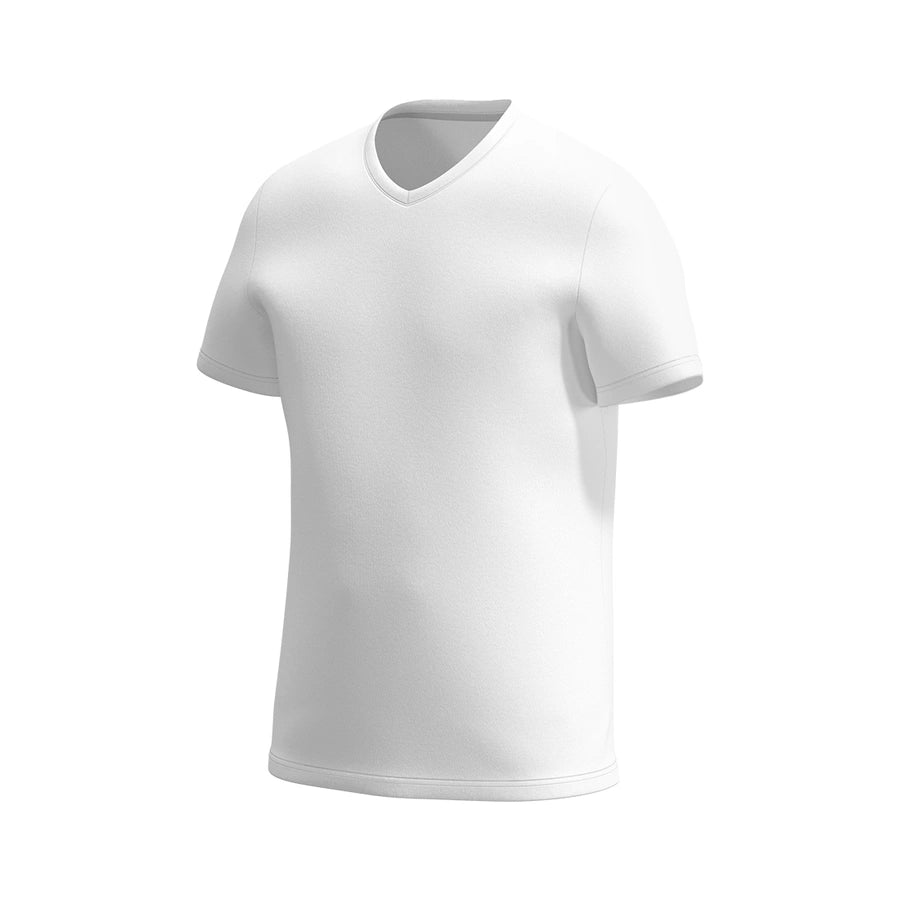 Kids Super-soft V-Neck T-Shirt, White