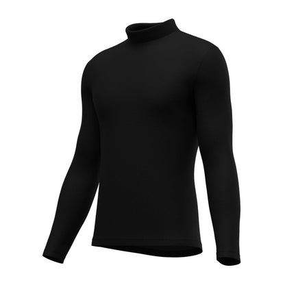 Thermal Long Sleeve Turtleneck Active, Black