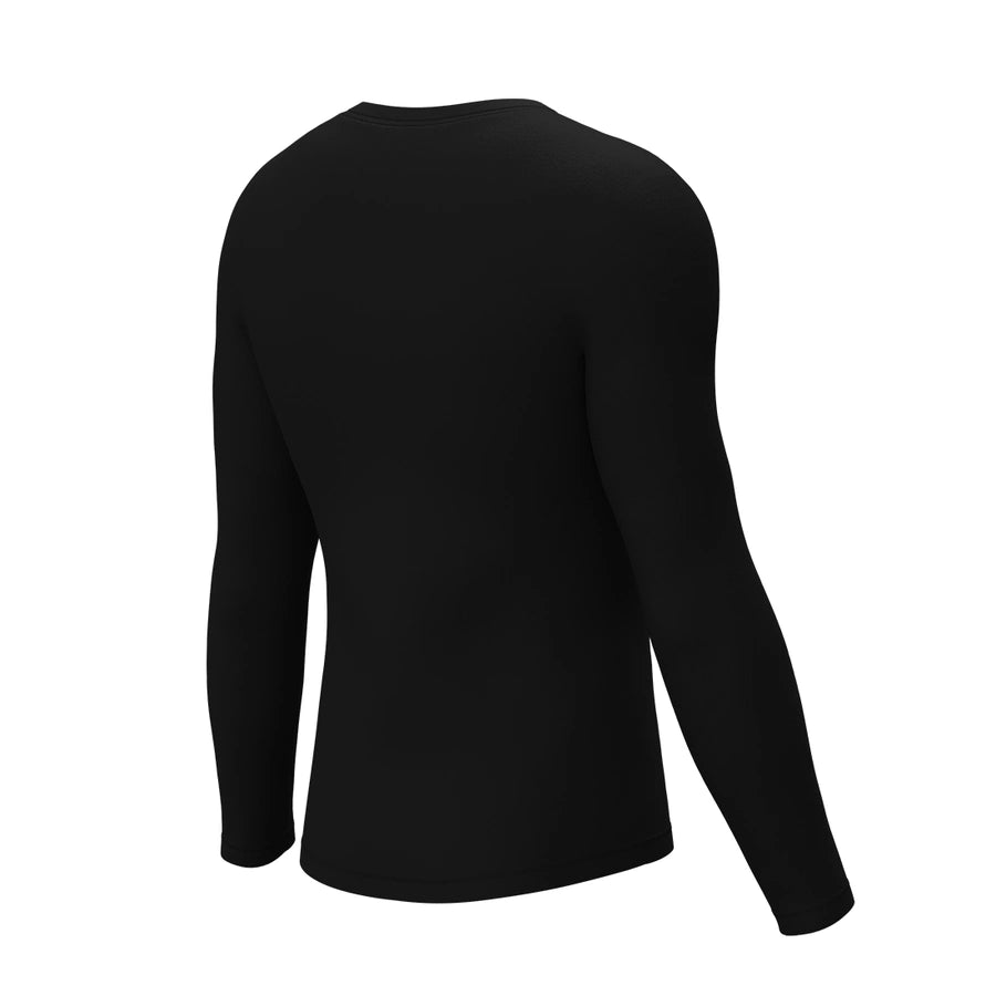 Bóxer ajustado Thermal Long Sleeve 165 g/m² Negro
