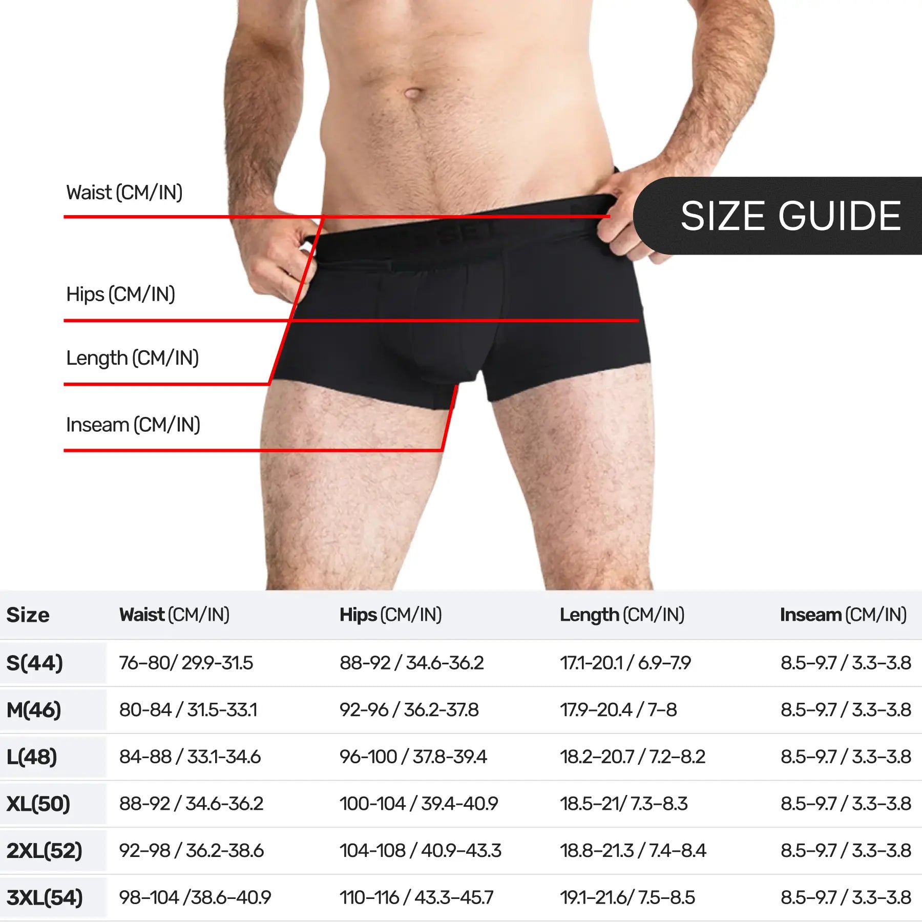 AirFlow Trunk 3.6" Open Fly, Navy