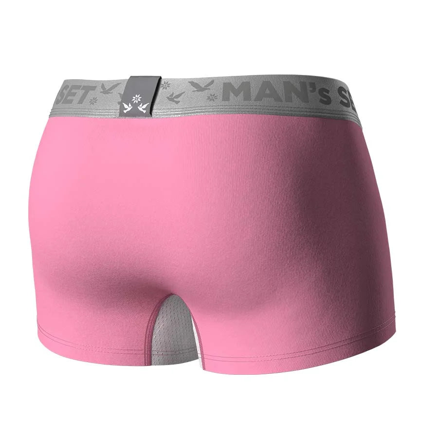 AirFlow Trunk 3.6″ Open Fly, Silver Series, Pink