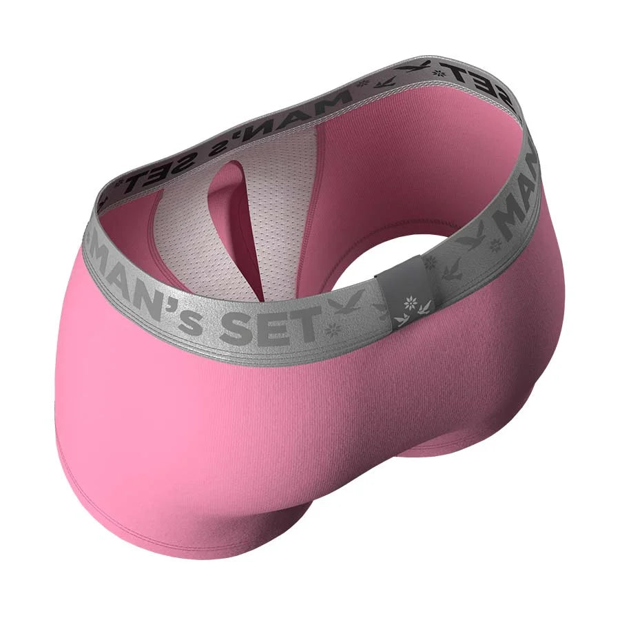 AirFlow Trunk 3.6″ Open Fly, Silver Series, Pink