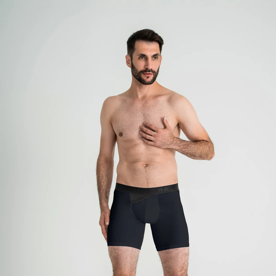 AirFlow Boxer Briefs 7.6" OpenFly, Navy