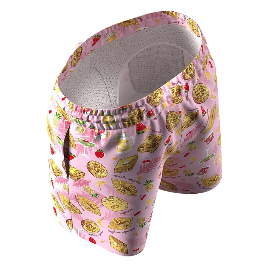 Men’s Swim Shorts Anatomic with quick-dry fabric in Honey Resort Interior View