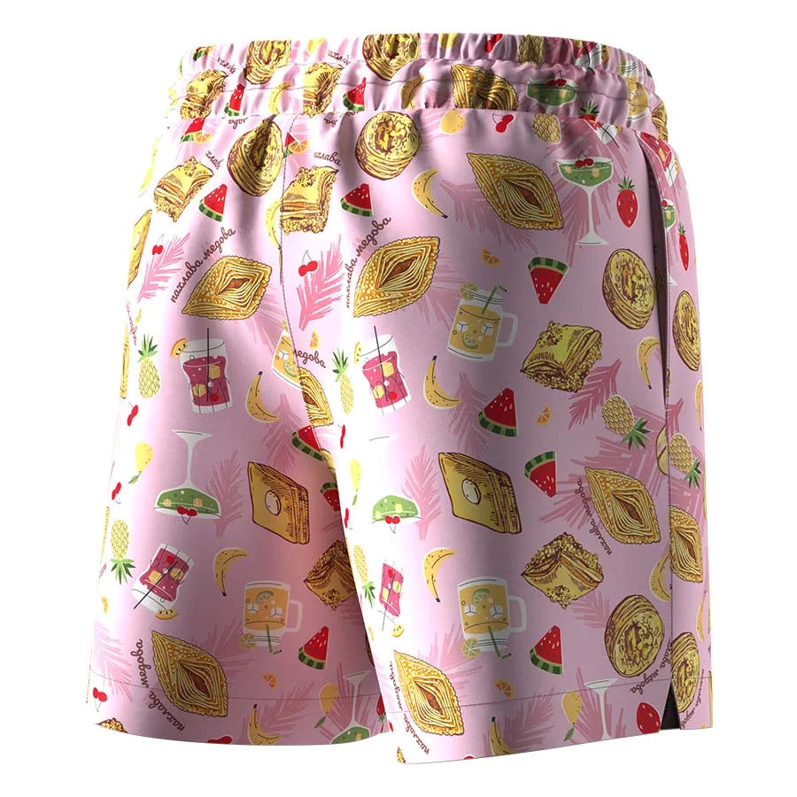 Men’s Swim Shorts Anatomic with quick-dry fabric in Honey Resort Back View