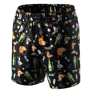 Men’s Swim Shorts Anatomic with quick-dry fabric in Beach Rebel Front View