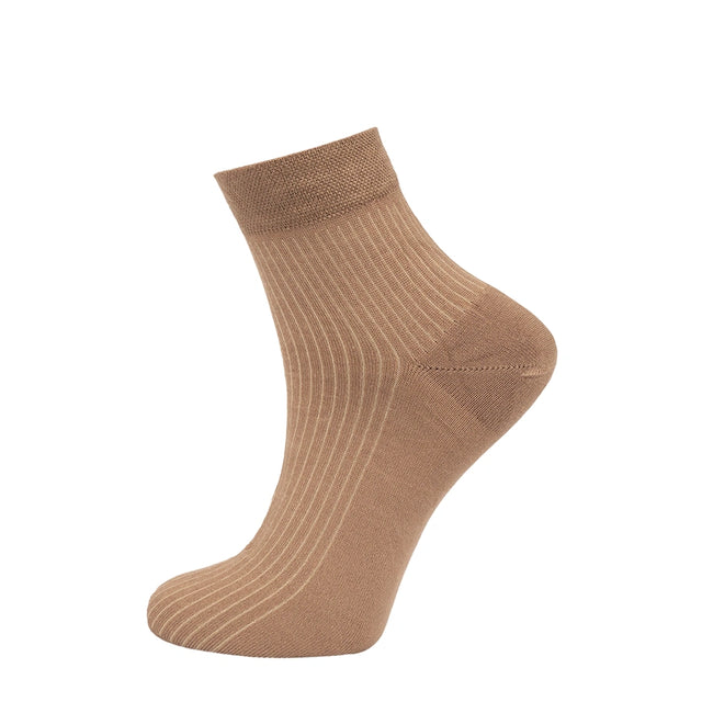 Middle Sock Bamboo, Beige