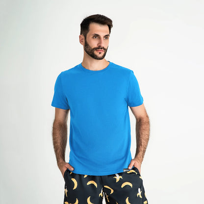 Super-soft Crew Neck T-Shirt, Aqua