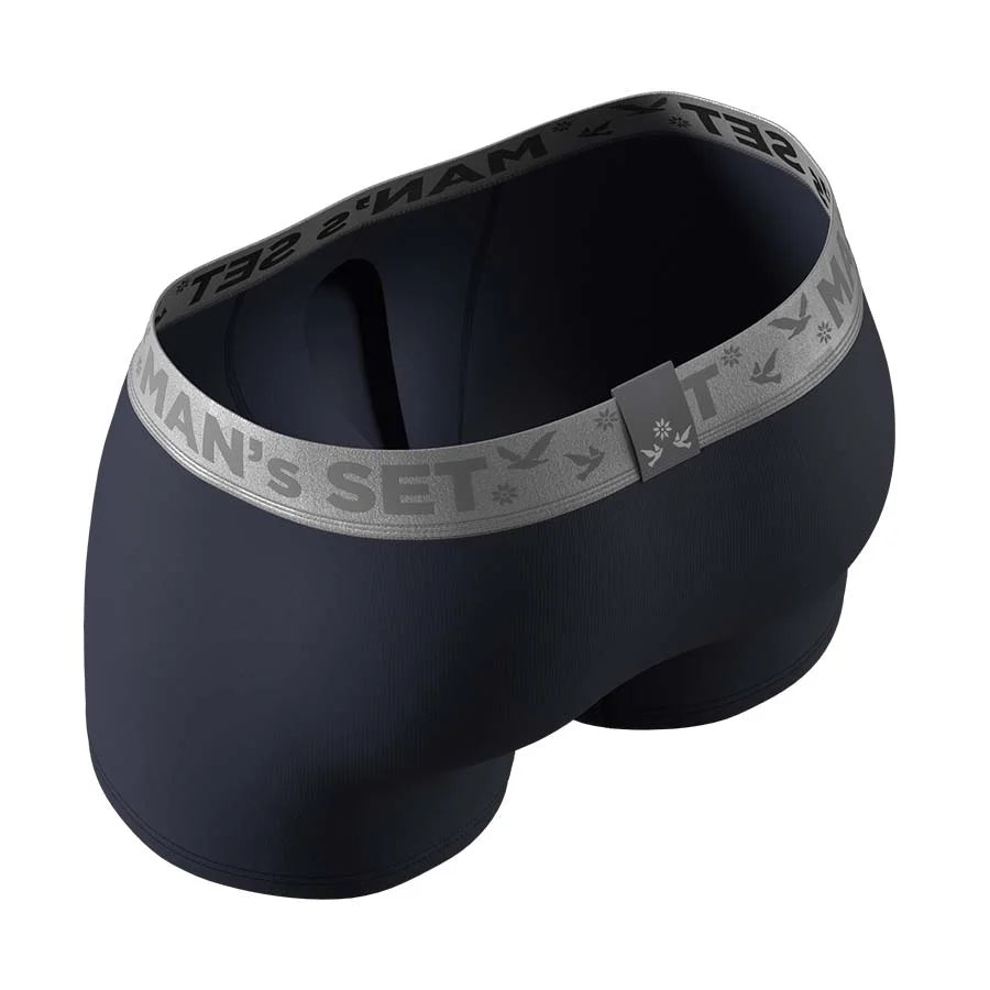 PowerStretch Trunk 3.9", Silver Series, Navy
