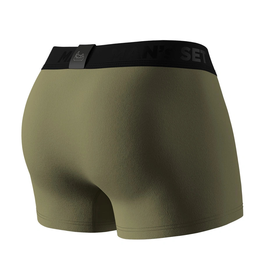 FlexFit Trunk 3.2" Open Fly, Light Khaki