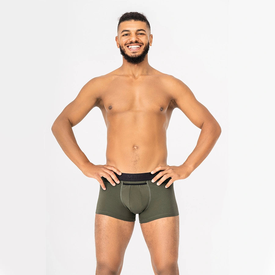 UltraSoft Trunk 3.6" Open Fly, Light Khaki