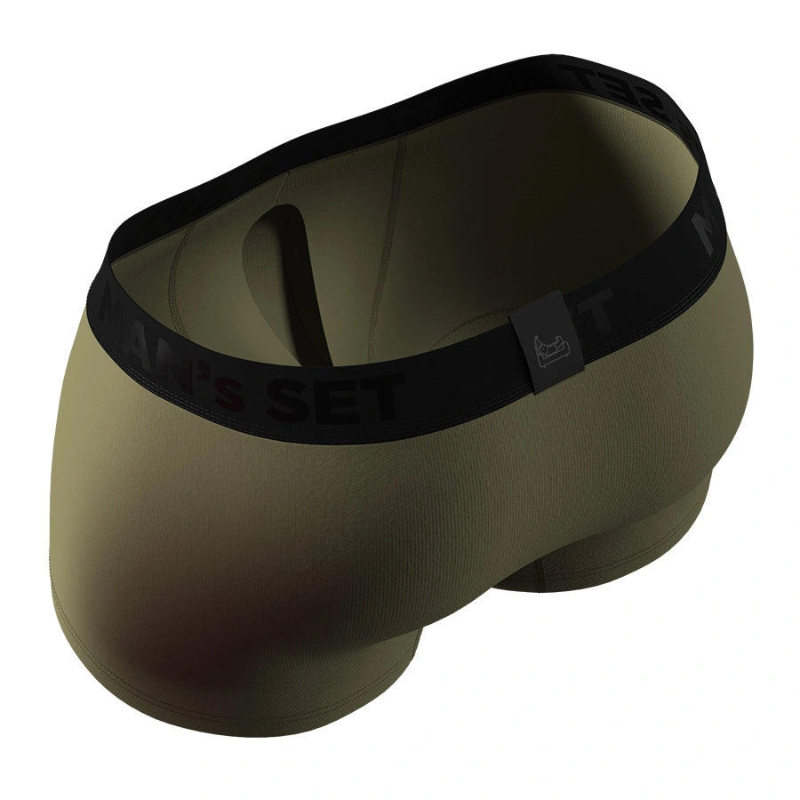 UltraSoft Trunk 3.6" Open Fly, Light Khaki