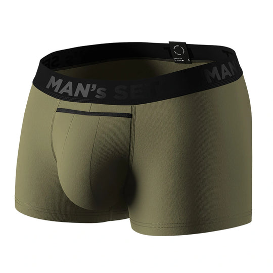 UltraSoft Trunk 3.6" Open Fly, Light Khaki