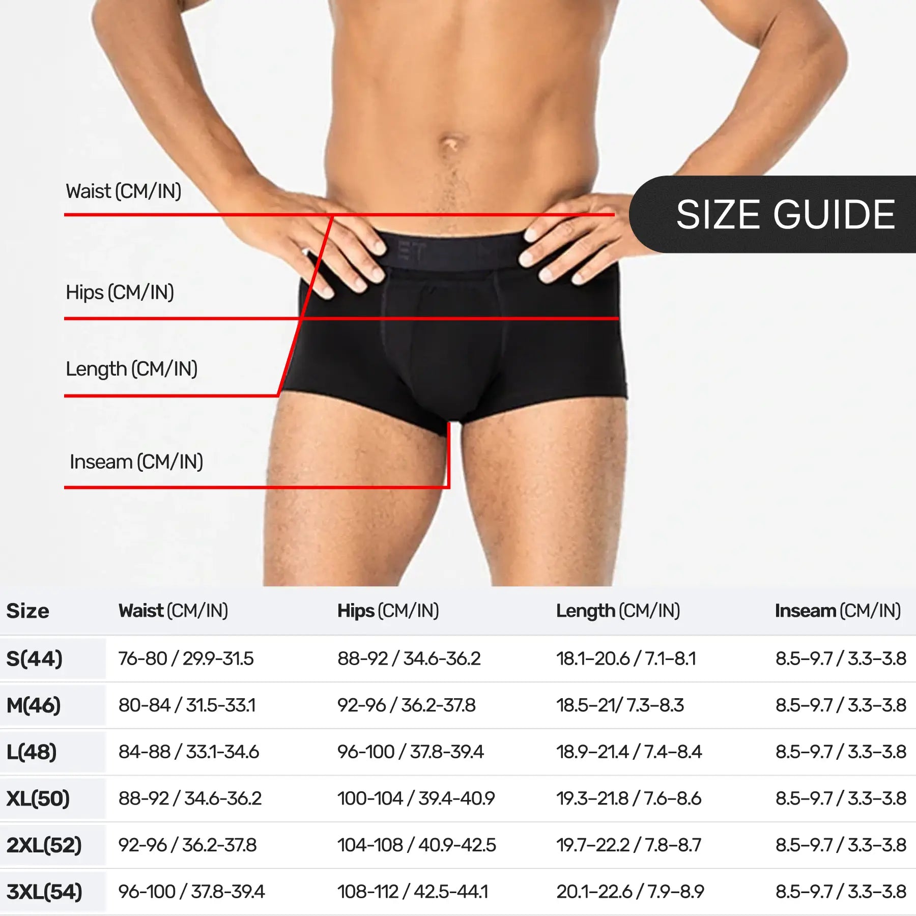 Bóxer corto BreezeFlow 9.1 cm con bragueta abierta Negro