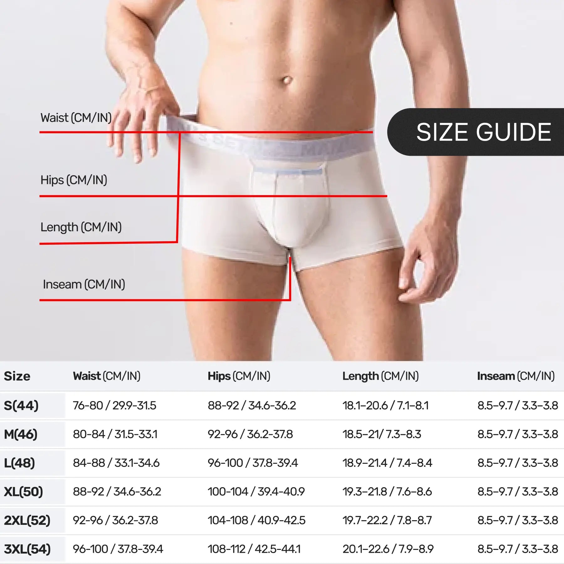 BreezeFlow Micromodal Trunk 3.6" Open Fly, Silver Series, Light Beige