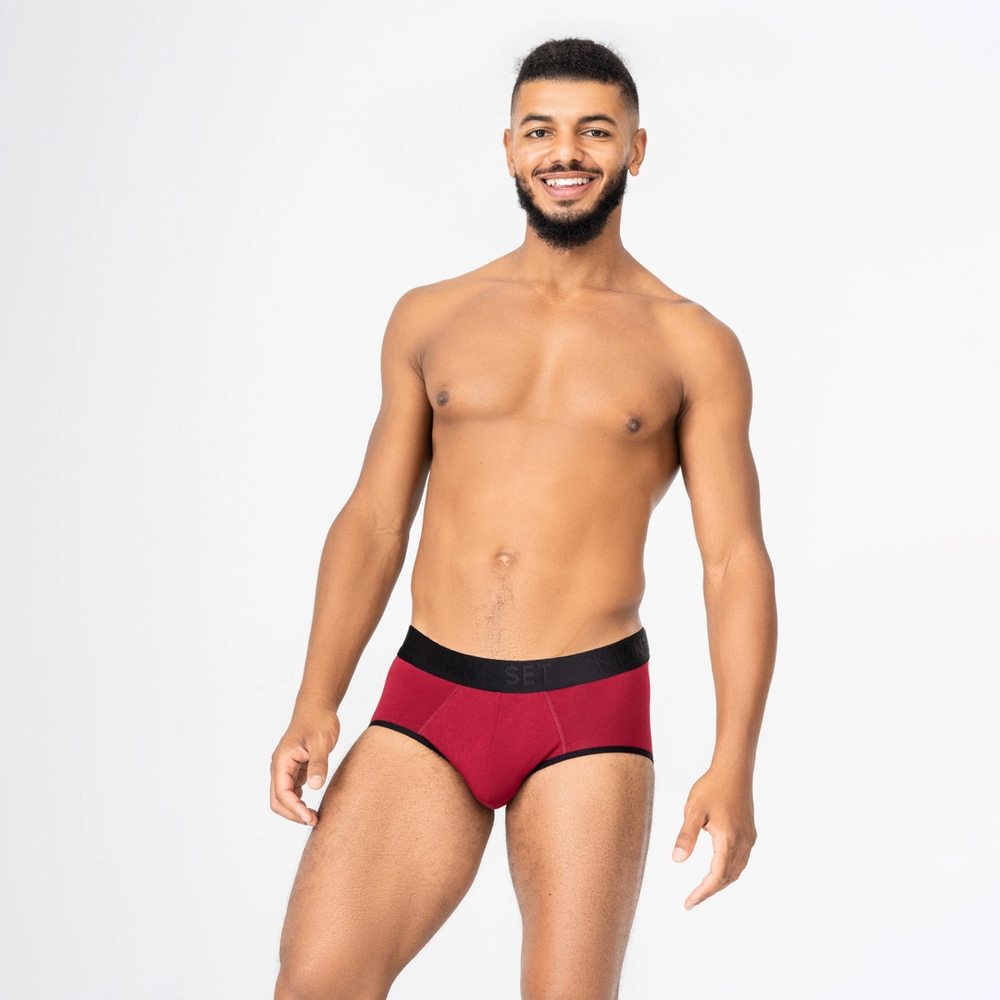 CoolCore Micromodal Briefs, Burgundy