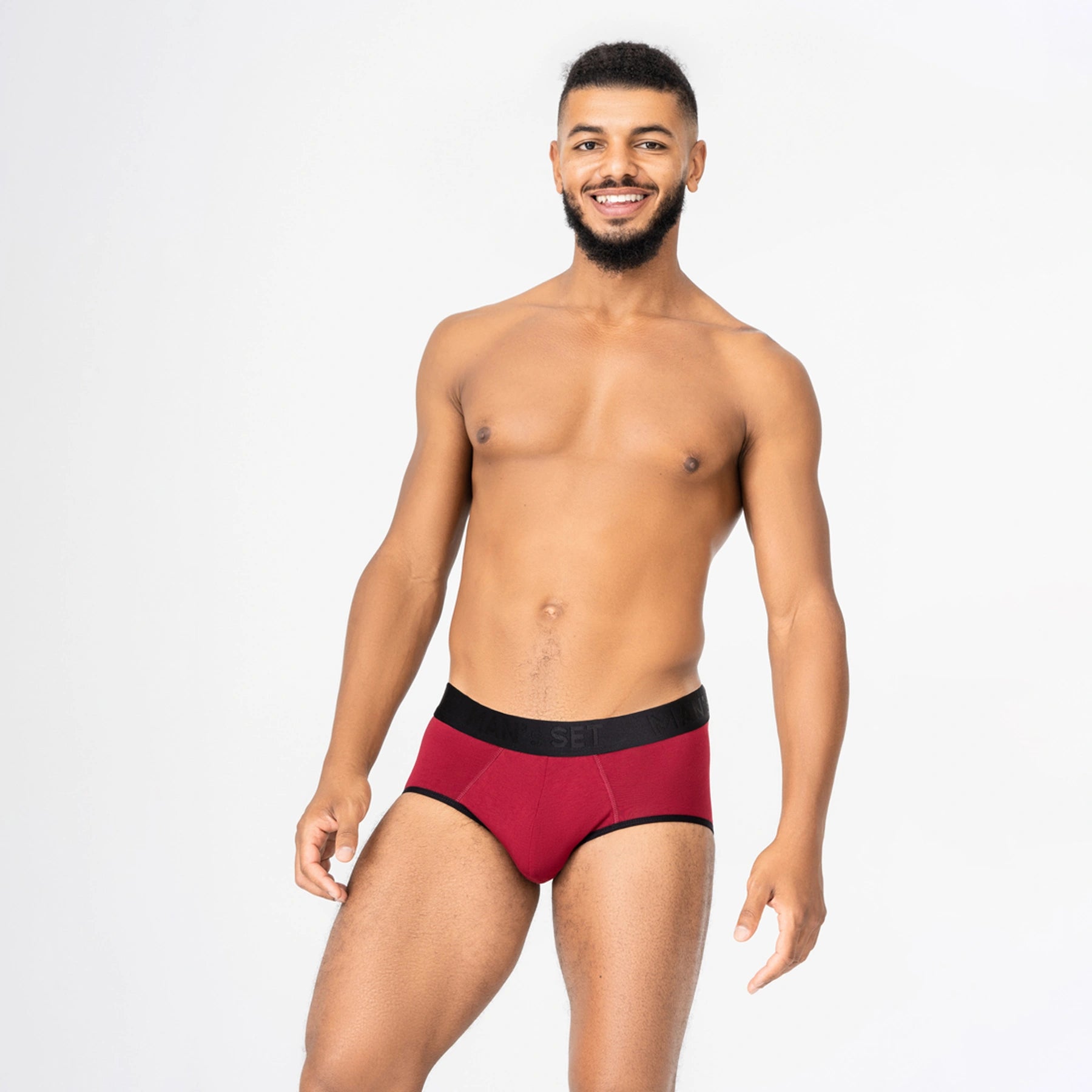CoolCore Micromodal Brief, Burgundy