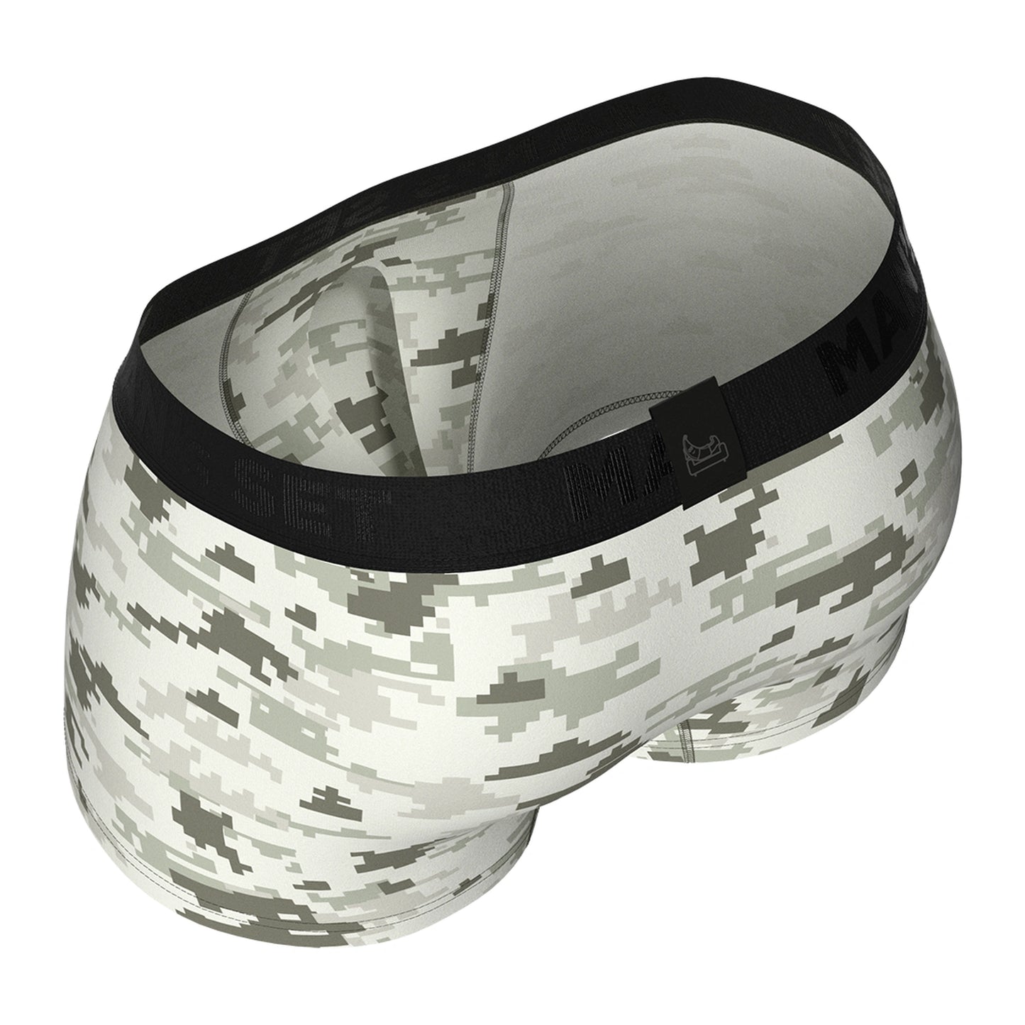 UltraSoft Trunks 3.6" OpenFly, Pixel Camo