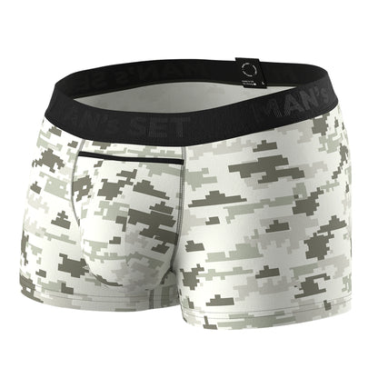 UltraSoft Trunks 3.6" OpenFly, Pixel Camo