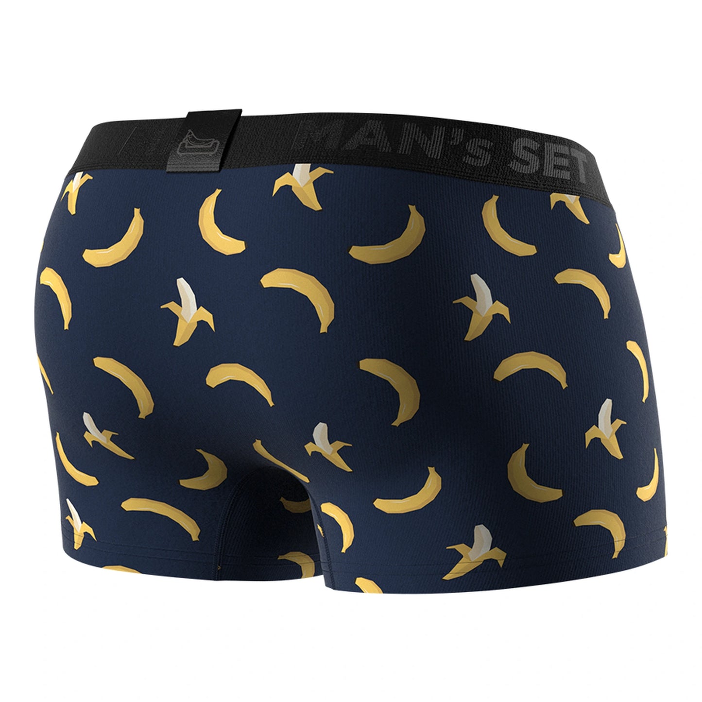 UltraSoft Trunks 3.6" OpenFly, Navy Banana