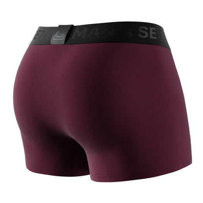 FlexFit Trunks  3.2" OpenFly, Plum