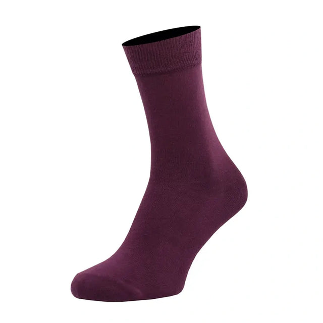 Crew Sock Classic Color, Plum