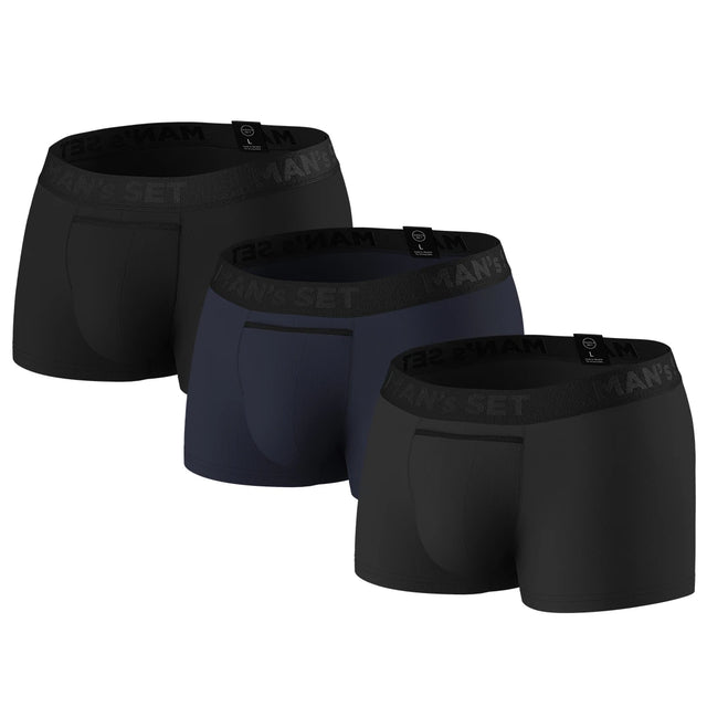 All-Day Comfort UltraSoft Trunks 3.6" 3-Pack