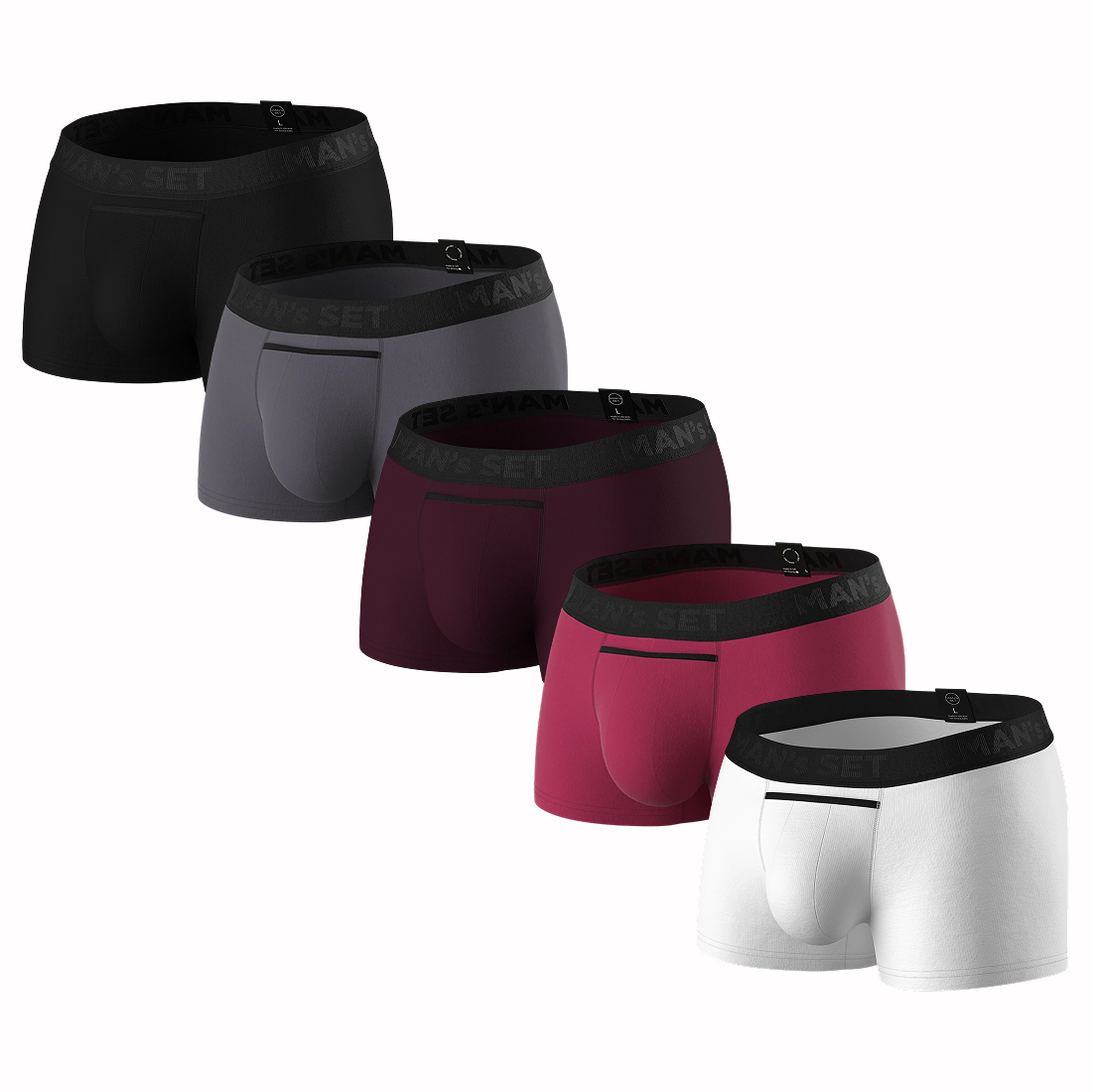 Men’s Trunks UltraSoft with All-Day Comfort in 5-Pack, Product Set View