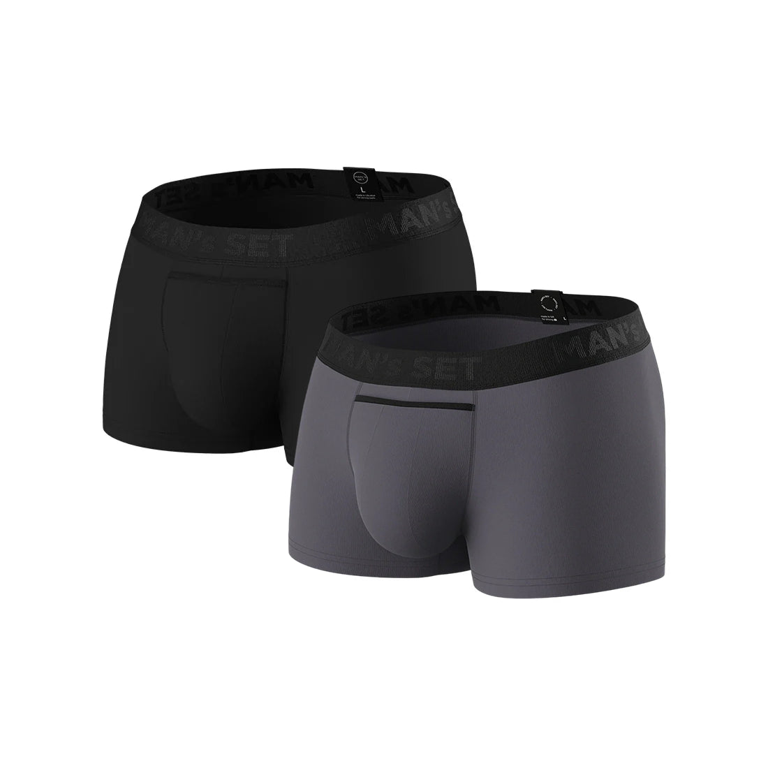 Men’s Trunks UltraSoft with Breathable Cotton in 2-Pack, Product Set View