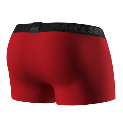 UltraSoft Trunks 3.6" OpenFly, Red