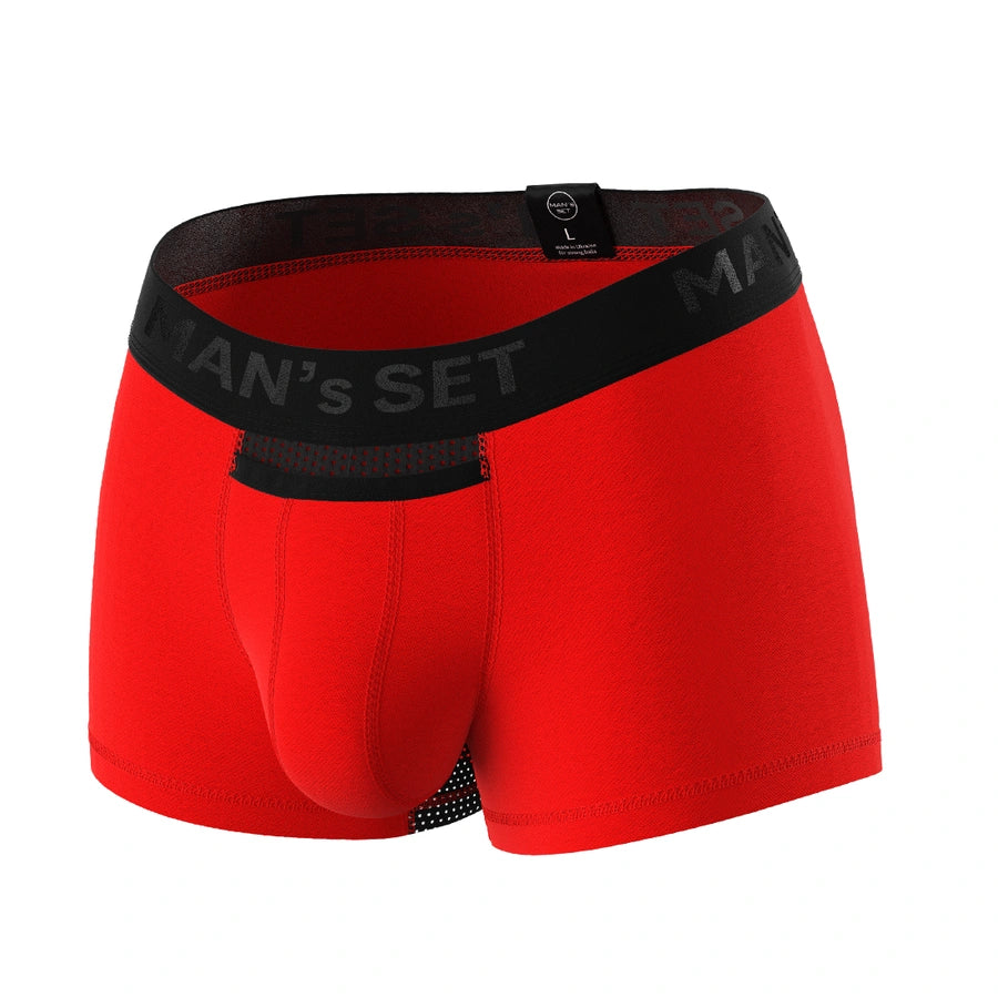 AirFlow Trunks 3.6″ 2-Pack, Black/Red
