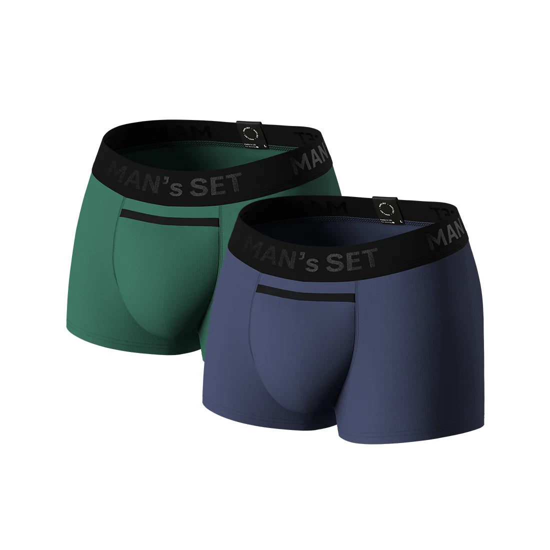 BreezeFlow Micromodal Trunks 3.6" 2-Pack