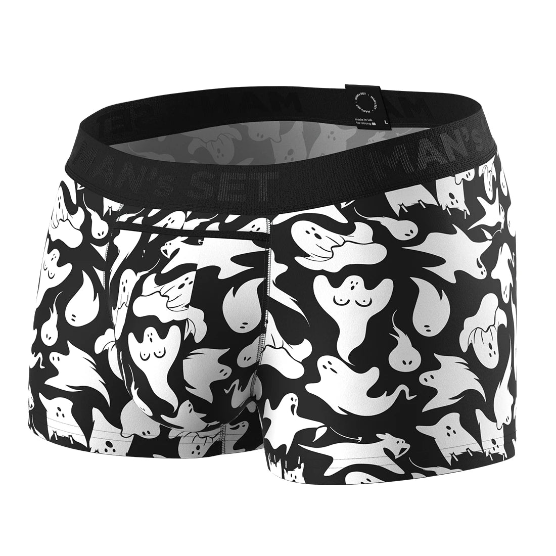 UltraSoft Trunks 3.6" OpenFly, Ghost White