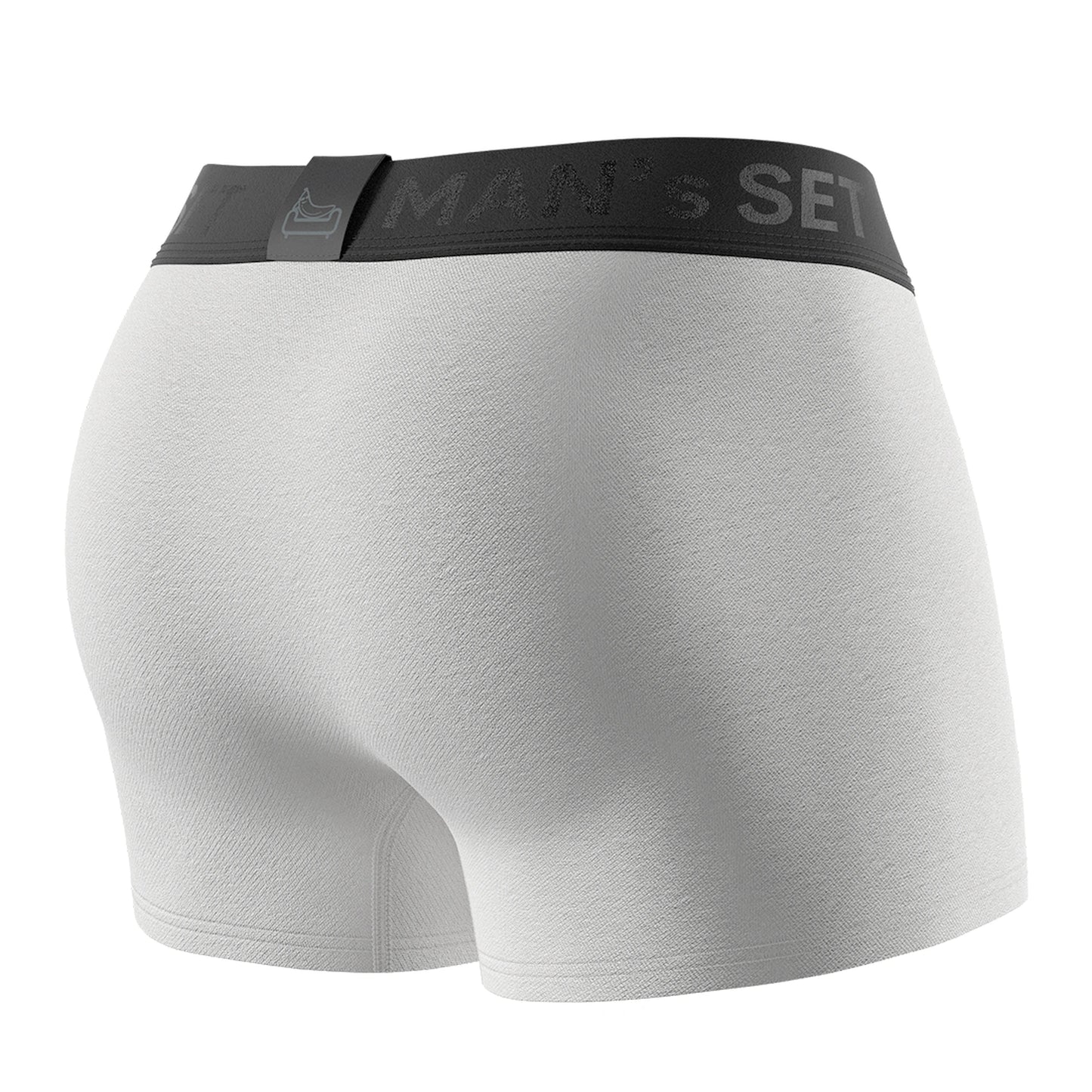 FlexFit Trunks  3.2" OpenFly, White