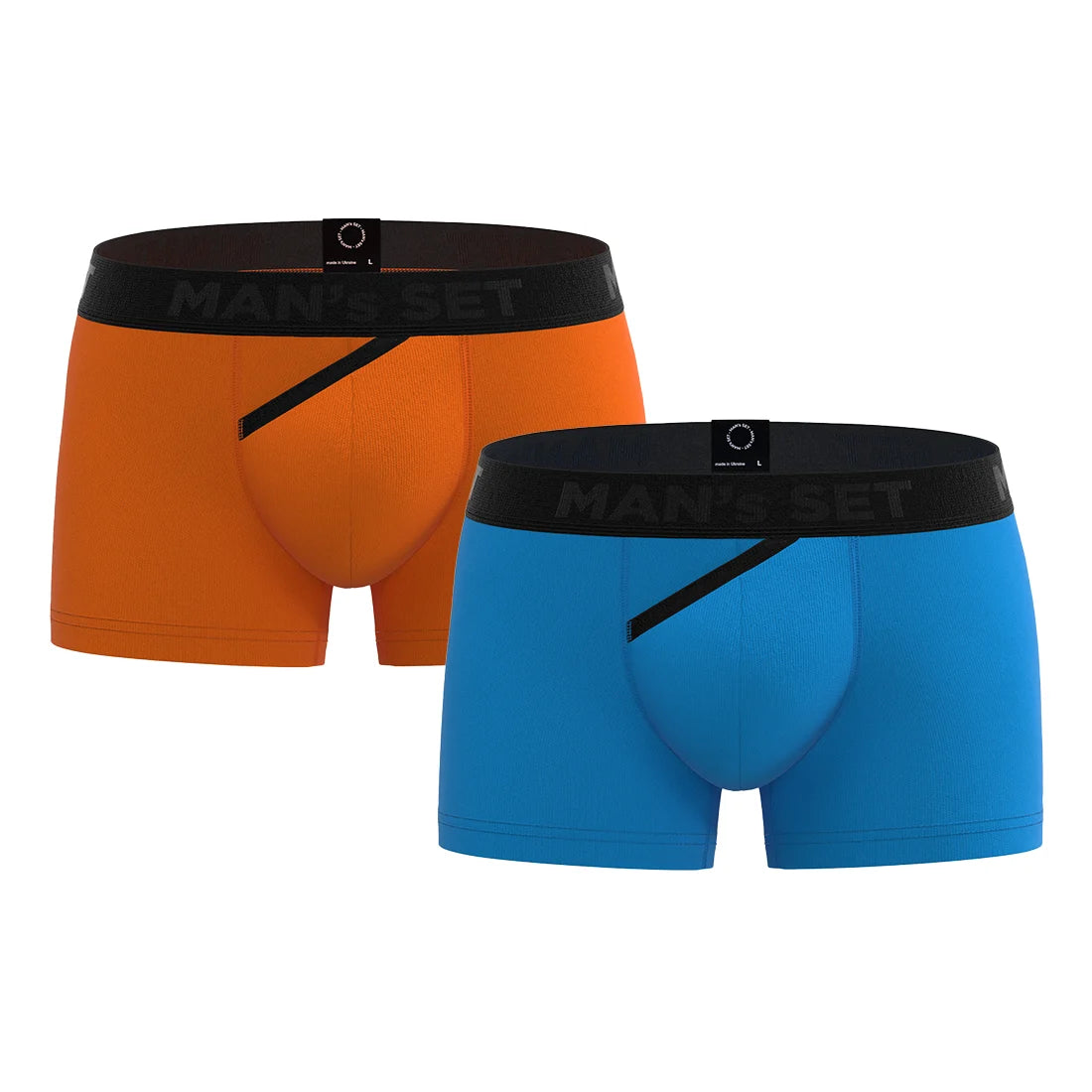 CoolCore Kids Trunks 2.2" 2-Pack, Orange/Bright Blue